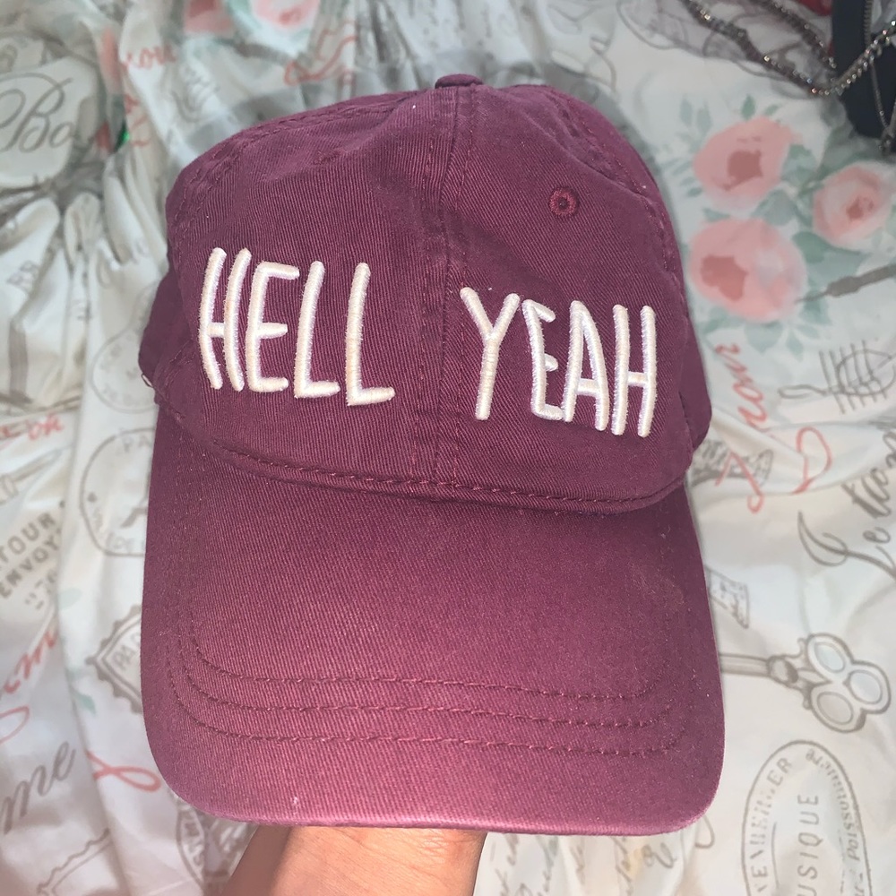 Purple Hell Yeah Hat